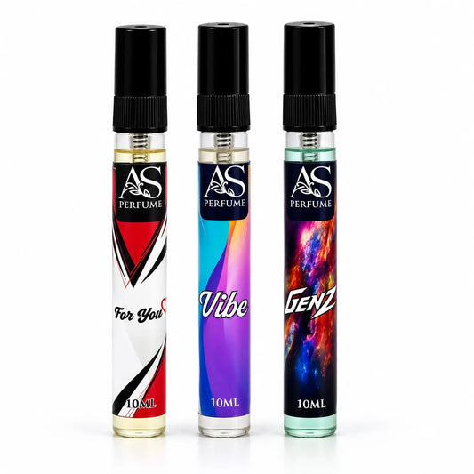3-Piece Pocket Perfume Set | GEN Z • VIBE • FOR YOU
