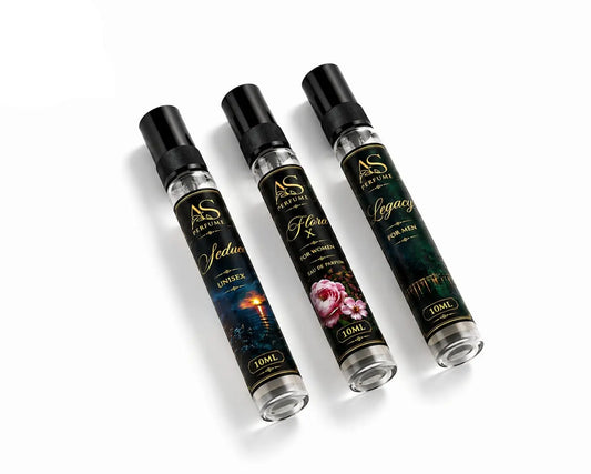 AS Perfume Pocket Perfume Set | Seduce, Flora X & Legacy AS PERFUME