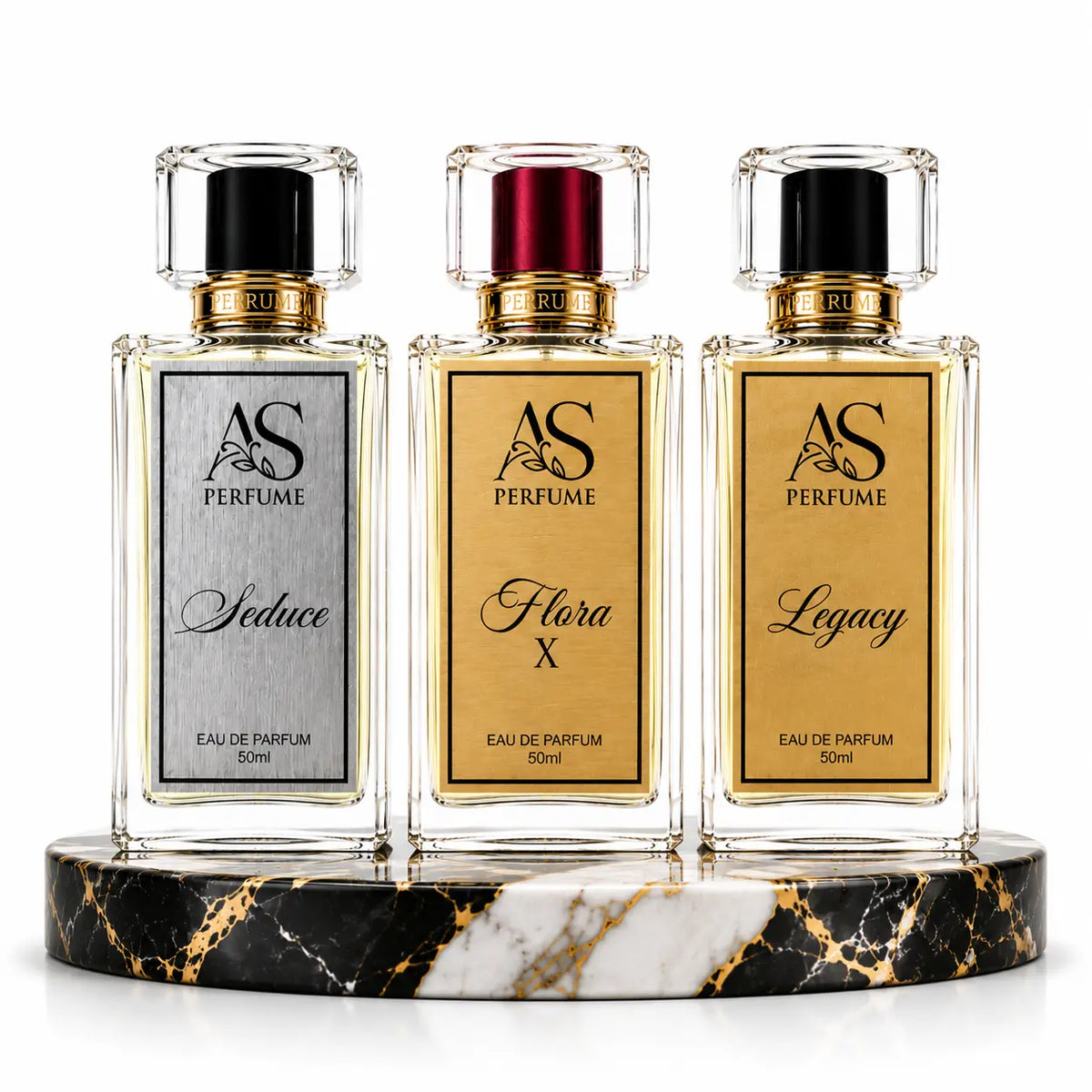 Exclusive Offer Perfume Bundle – Seduce, Flora X & Legacy AS PERFUME